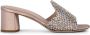 Le Silla Gilda sandalen verfraaid met kristallen Beige - Thumbnail 1