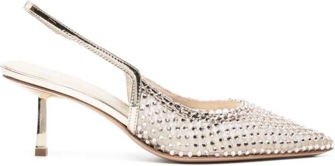 Le Silla Gilda slingback pumps Goud