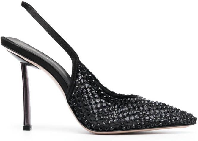 Le Silla Gilda slingback pumps Zwart