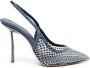 Le Silla Gilda slingback sandalen Blauw - Thumbnail 1