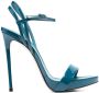 Le Silla Gwen lakleren sandalen Blauw - Thumbnail 1