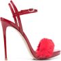 Le Silla Gwen leren sandalen Rood - Thumbnail 1