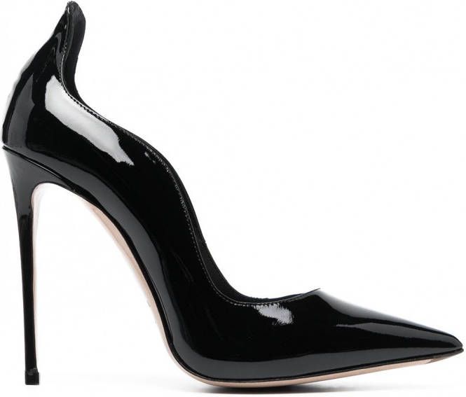 Le Silla 120 mm Ivy pumps met puntige neus Zwart