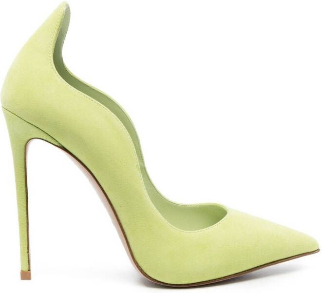 Le Silla Ivy gewelfde pumps Groen