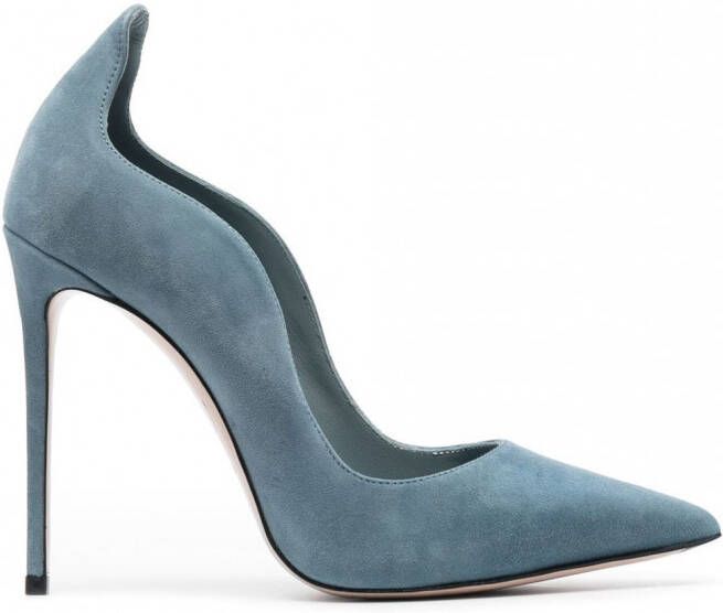 Le Silla Ivy gewelfde pumps Blauw