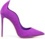 Le Silla Ivy suède pumps Paars - Thumbnail 1