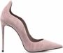 Le Silla Ivy suède pumps Roze - Thumbnail 1