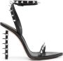 Le Silla Jagger leren sandalen Zwart - Thumbnail 1