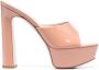 Le Silla Lakleren sandalen Beige - Thumbnail 1