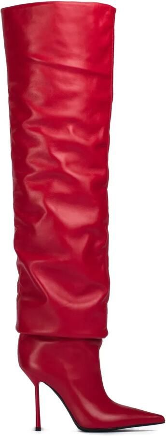 Le Silla 100 mm Bella laarzen met puntige neus Rood - Foto 1