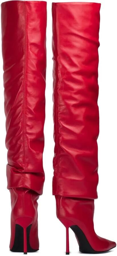 Le Silla 100 mm Bella laarzen met puntige neus Rood - Foto 4