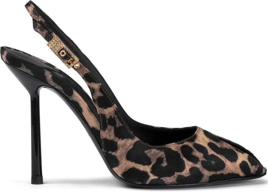 Le Silla 100 mm Clivage pumps Bruin