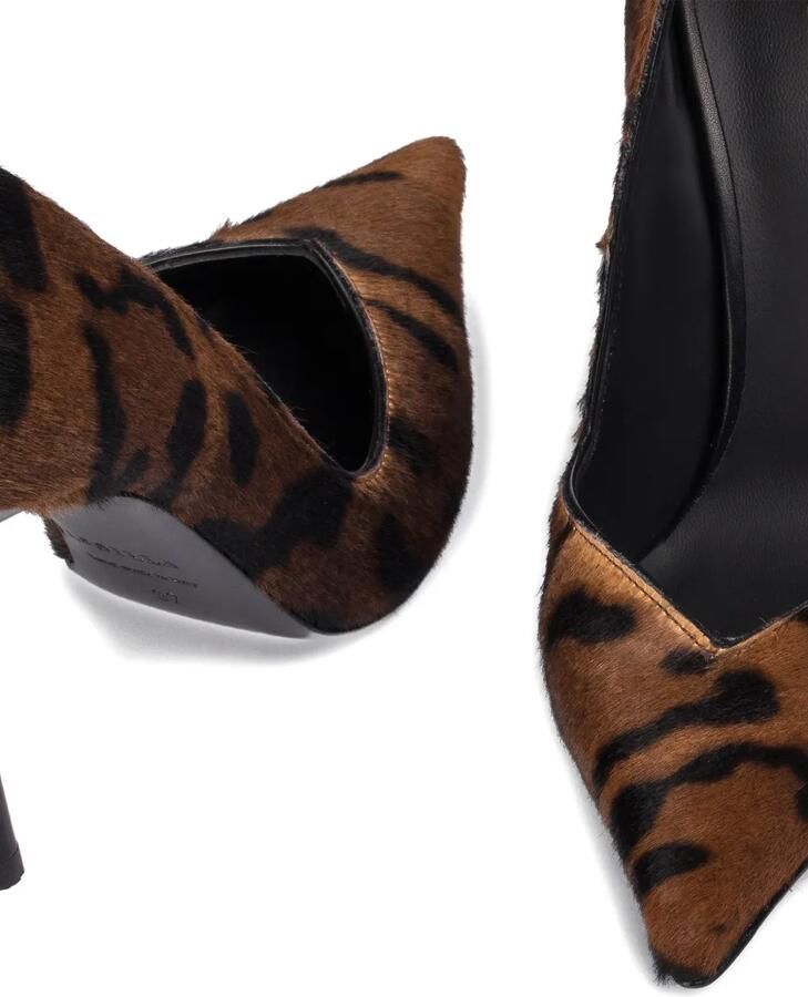 Le Silla 100 mm Vivienne pumps Bruin - Foto 2