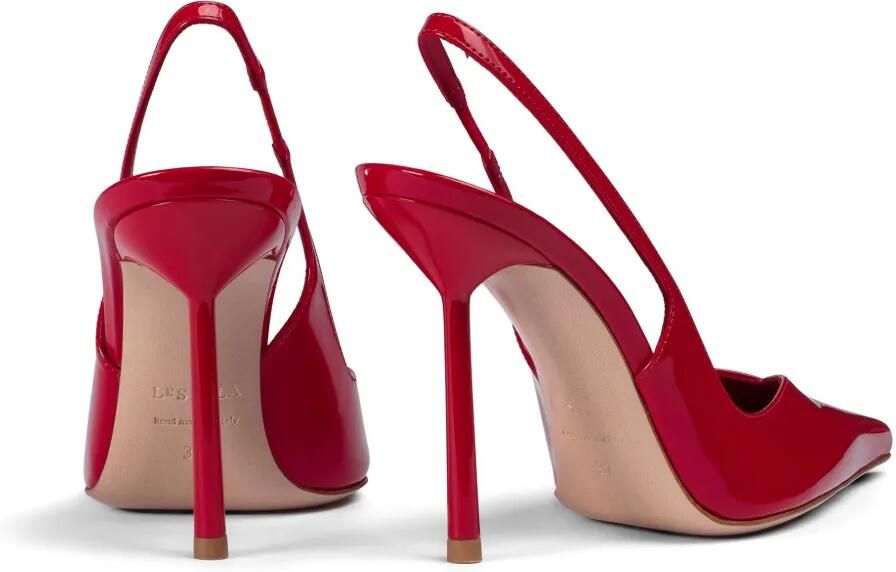 Le Silla 100 mm Vivienne pumps Rood