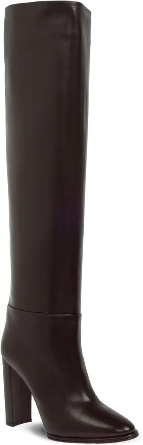 Le Silla 110 mm Elsa leren laarzen met blokhak Zwart