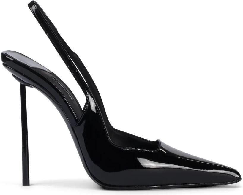 Le Silla 120 mm Amelia slingback pumps met hak Zwart