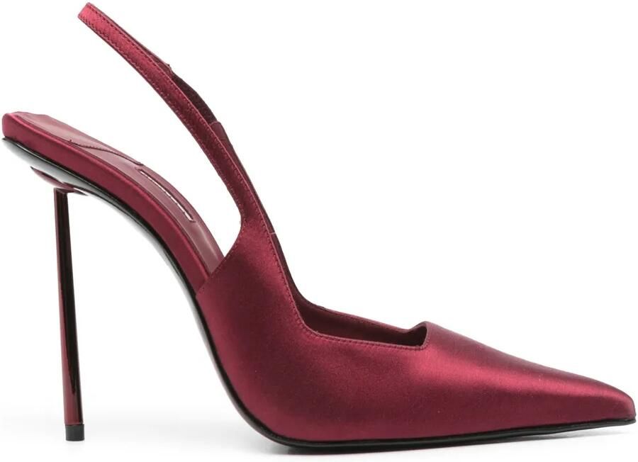 Le Silla 120 mm Bella muiltjes met hak Rood