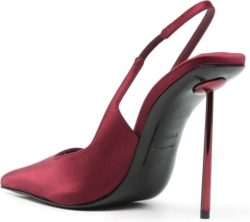 Le Silla 120 mm Bella muiltjes met hak Rood - Foto 2