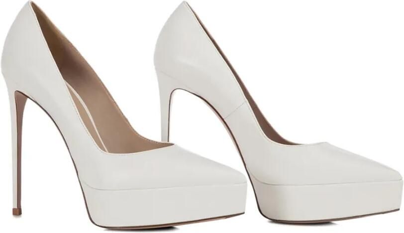 Le Silla 120 mm Uma pumps Wit