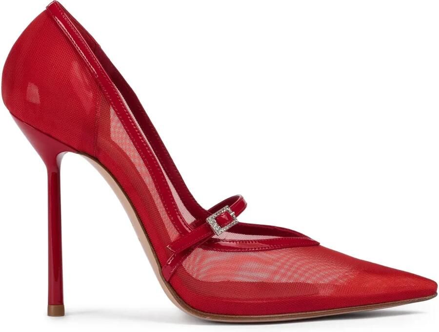 Le Silla 120 mm Vivienne pumps Rood