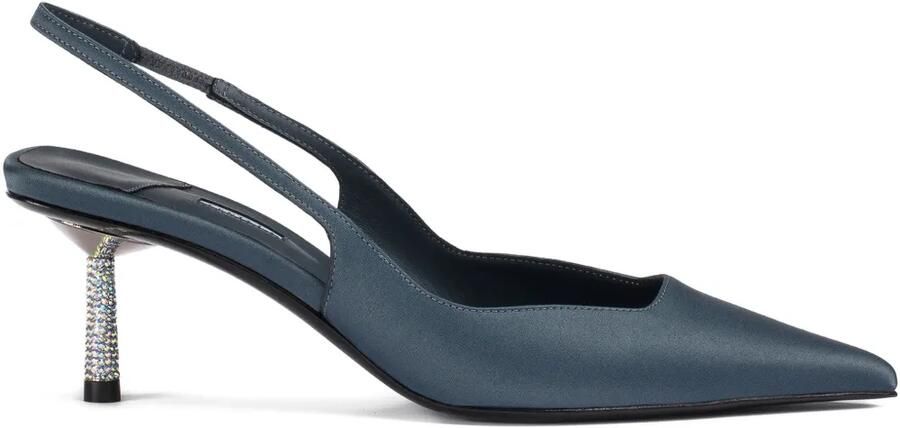 Le Silla 60 mm Amelia slingback pumps Blauw