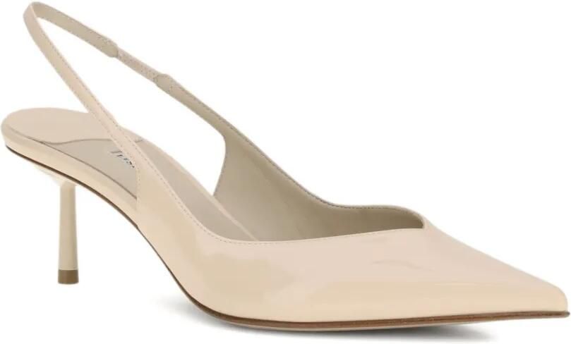 Le Silla 60 mm Vivienne slingback pumps Beige