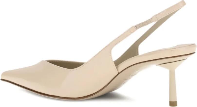 Le Silla 60 mm Vivienne slingback pumps Beige - Foto 2