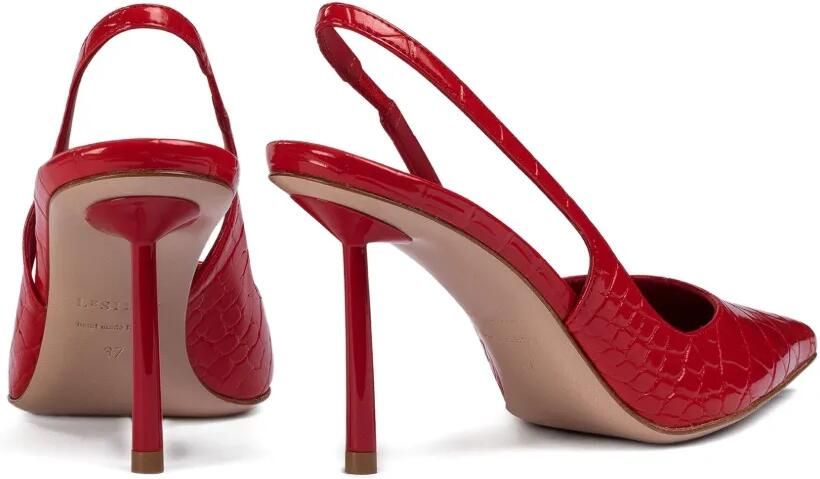 Le Silla 80mm Bella slingback pumps Rood - Foto 3