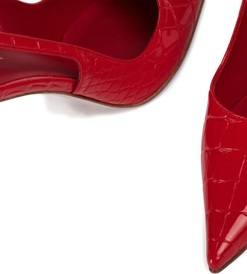 Le Silla 80mm Bella slingback pumps Rood - Foto 2