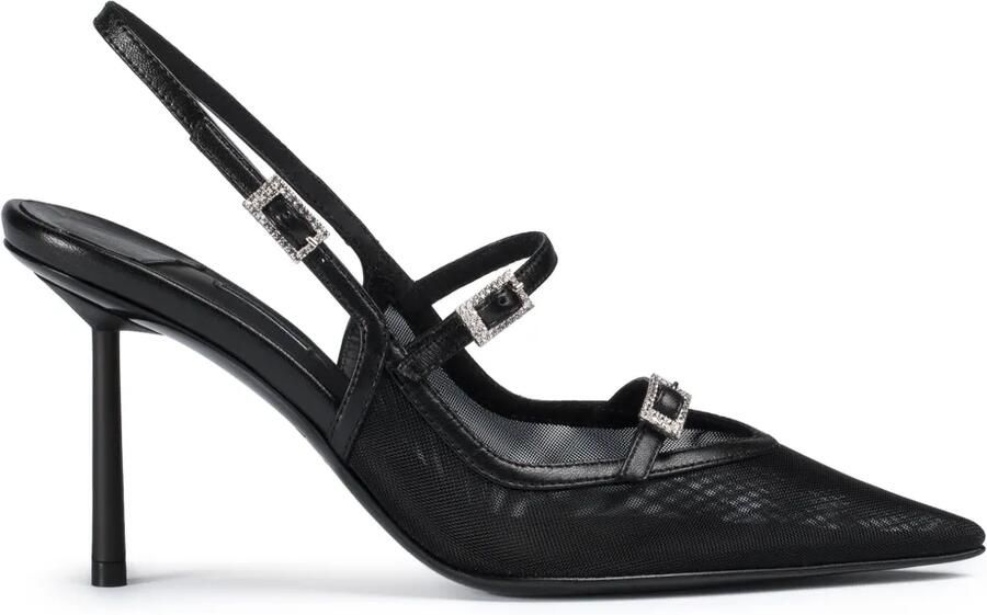 Le Silla 80mm Morgana pumps Zwart