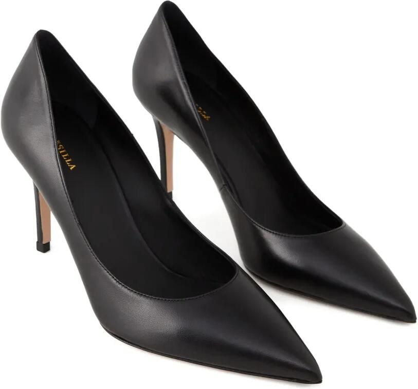 Le Silla 90 mm Eva pumps met puntige neus Zwart - Foto 3