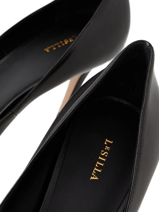 Le Silla 90 mm Eva pumps met puntige neus Zwart - Foto 4
