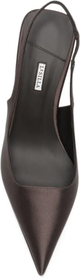 Le Silla Amelia slingback pumps Bruin - Foto 4