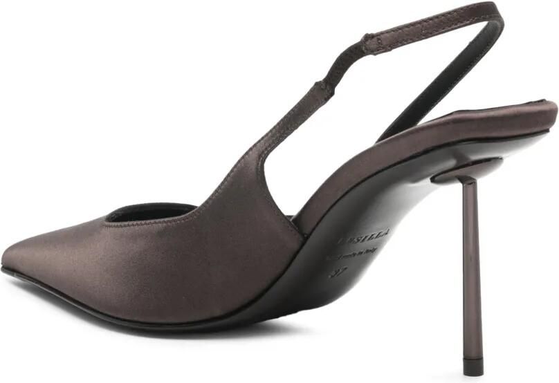 Le Silla Amelia slingback pumps Bruin - Foto 3