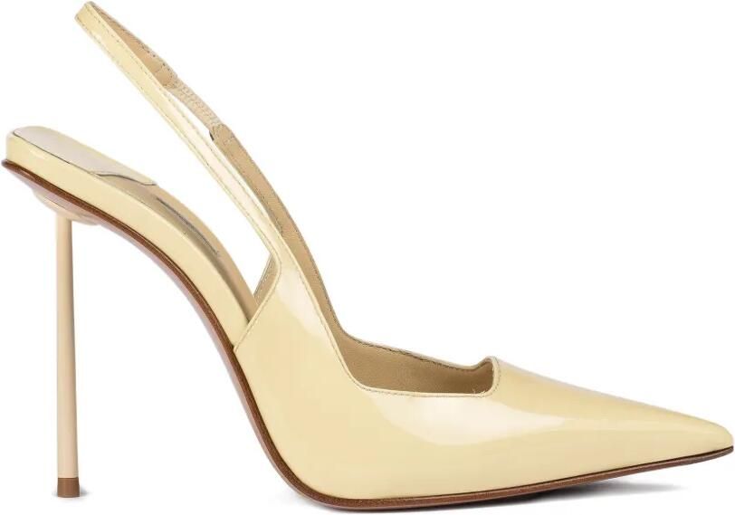 Le Silla Amelia slingback pumps Geel