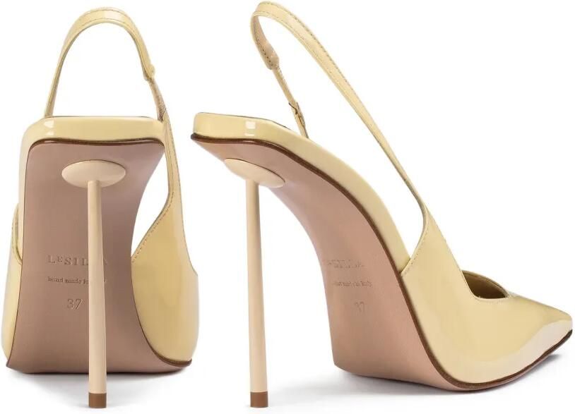 Le Silla Amelia slingback pumps Geel - Foto 3