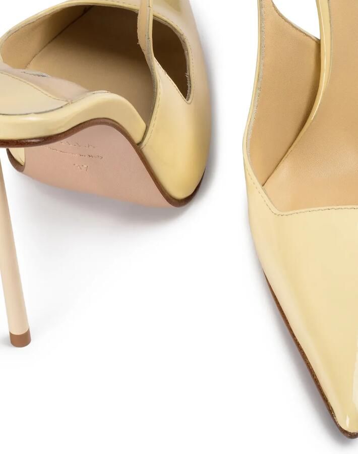 Le Silla Amelia slingback pumps Geel - Foto 2