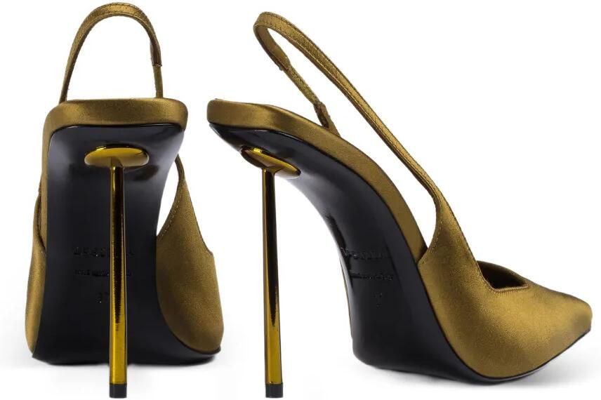 Le Silla Amelia slingback pumps Groen - Foto 3