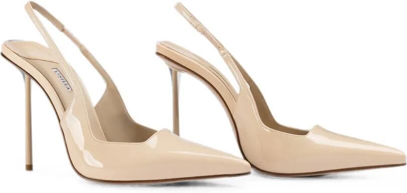 Le Silla Amelia slingback pumps met puntige neus Beige - Foto 4