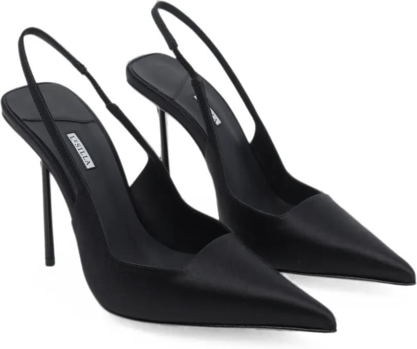 Le Silla Amelia slingback pumps Zwart - Foto 4