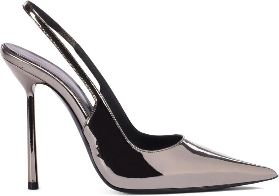 Le Silla Bella 120mm slingback pumps Zilver
