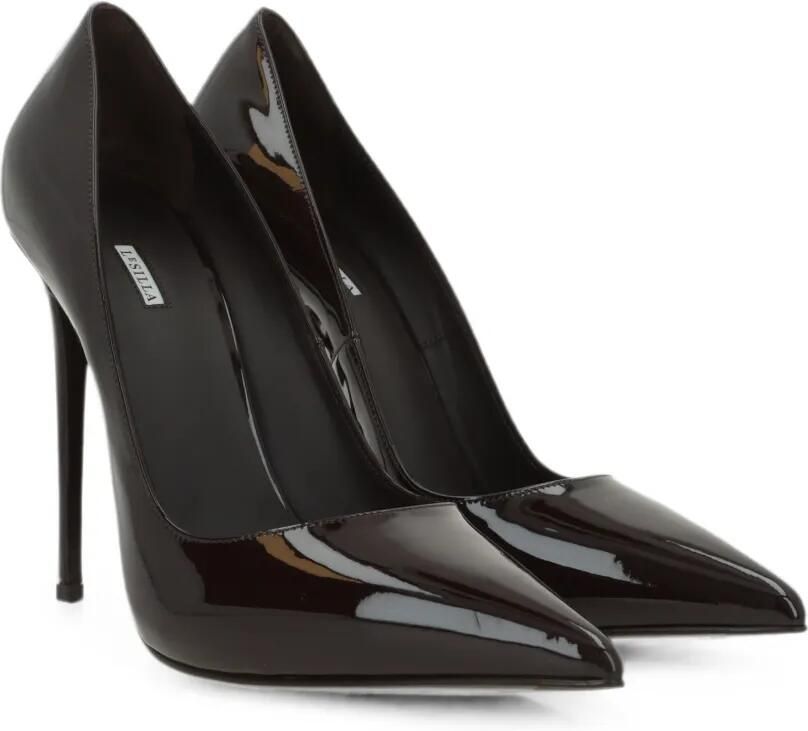 Le Silla Bella lakleren pumps met puntige neus Bruin - Foto 2