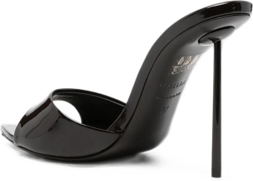 Le Silla Bella leren sandalen met puntige neus en hak Bruin - Foto 3