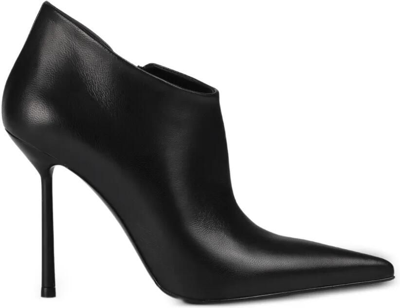 Le Silla Bella pointed-toe ankle boots Zwart