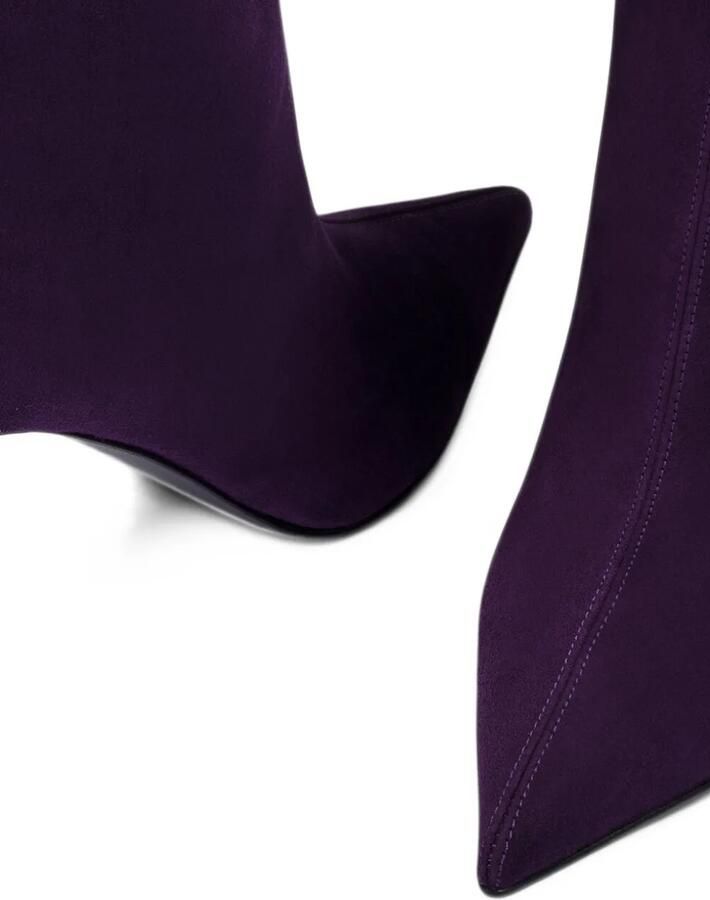 Le Silla Bella pointed-toe stiletto-heel boots Paars - Foto 4