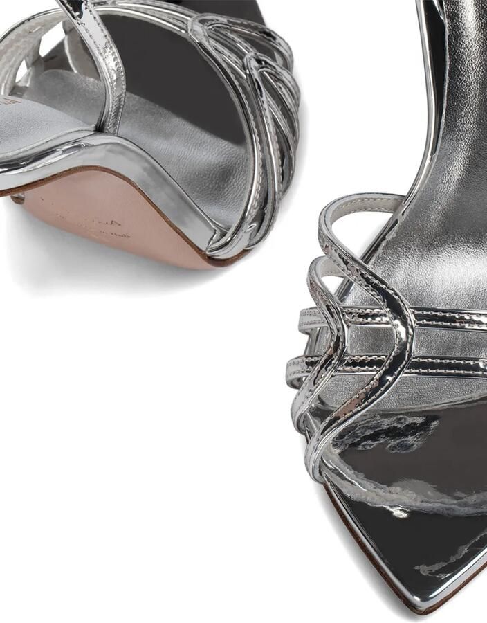 Le Silla Bella sandalen met bandjes Zilver - Foto 3