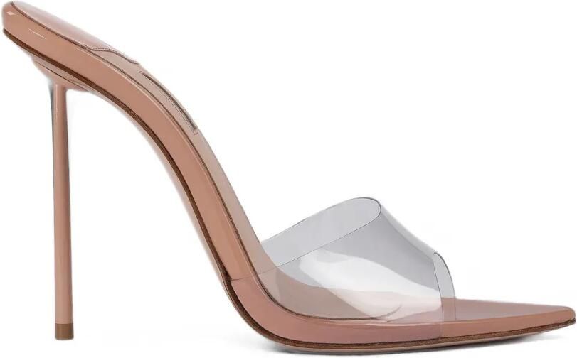 Le Silla Bella sandalen met doorzichtig bandje Beige