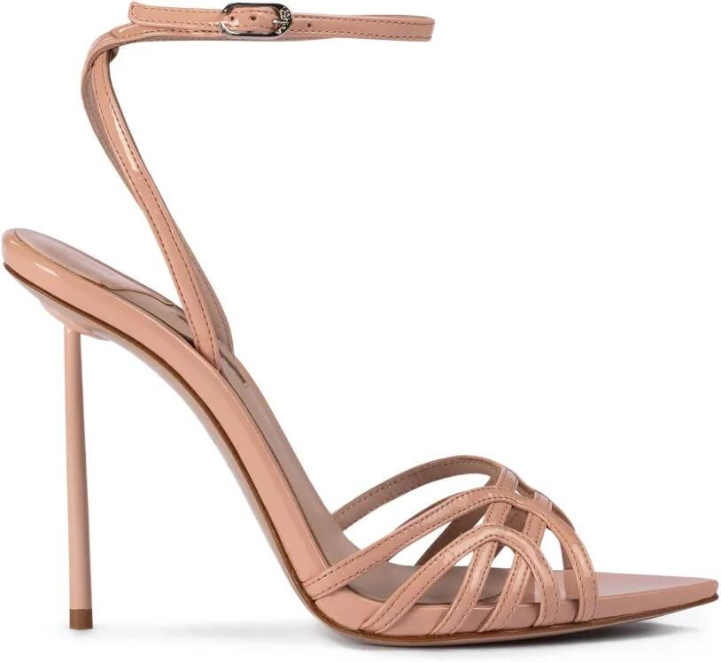 Le Silla Bella sandalen met enkelbandje Beige