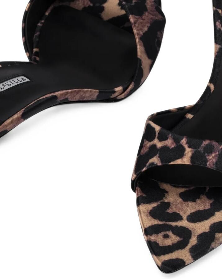 Le Silla Bella sandalen met luipaardprint Bruin - Foto 2
