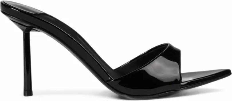 Le Silla Bella sandalen met puntige neus en hak Zwart